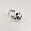 Kalevala Koru | Halikon käätykorut | Spiraali -Sormus | Hopeaa -95