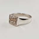 Saurum oy, Kuopio | KALPA  |  Jääkiekko Sormus | Kantasormus | 22mm | Hopeaa 