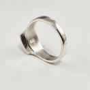 Saurum oy, Kuopio | KALPA  |  Jääkiekko Sormus | Kantasormus | 22mm | Hopeaa 