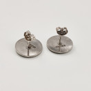 Kalevala Koru | Aurinkoleijona -Korvakorut | tappikorvikset | Hopeaa -99