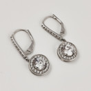 Kultajousi oy | Korvakorut kirkkailla korukivillä | 925 Hopeaa