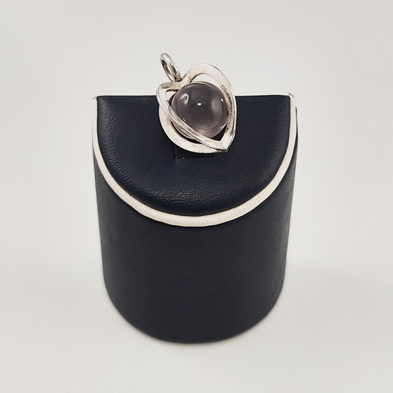 Kupittaan Kulta | Elis Kauppi | Sydän Riipus | Ruusukvartsi | Hopeaa