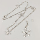 Kalevala Koru | Lumihiutale KÄÄTY |  Kaulakoru | Hopeaa