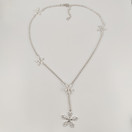 Kalevala Koru | Lumihiutale KÄÄTY |  Kaulakoru | Hopeaa