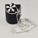 Kalevala Koru | Lumihiutale KÄÄTY |  Kaulakoru | Hopeaa