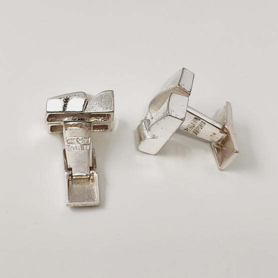 Lapponia | Björn Weckström | Kalvosinnapit | 925 Hopeaa | -82