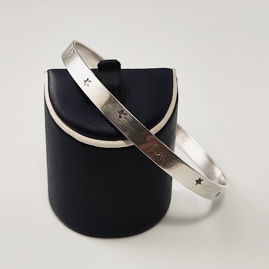 A.Lu Denmark| Tanskalainen RANNERENGAS |  Rannekoru | Hopeaa