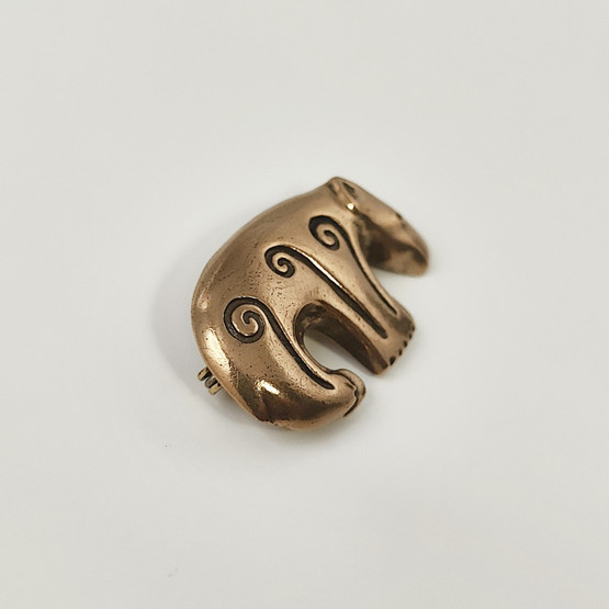 Kalevala Koru | KARHU -Solki / Riipus | Pronssia