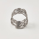 17mm leveä SORMUS |  925 Hopeaa  