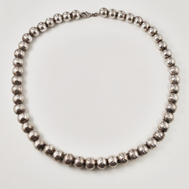 HOPEAHELMET | Vintage Kaulakoru | 45cm | 925 Hopeaa 