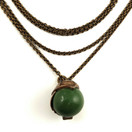 Kalevala Koru | (iso) Tintti riipus | Kaulakoru | Pronssia