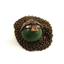 Kalevala Koru | (iso) Tintti riipus | Kaulakoru | Pronssia