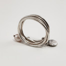 Kalevala Koru | Vanamo Sormus | Roosa helmi | 19mm | Hopeaa