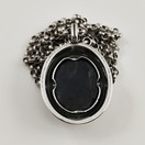 Kalevala koru | RIIPUS -1639 | Spektroliitti | Kaulakoru | Hopeaa