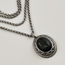 Kalevala koru | RIIPUS -1639 | Spektroliitti | Kaulakoru | Hopeaa