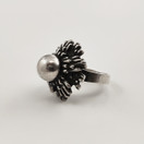 E.Granit & co.| Erik Granit |  vintage Sormus |  Hopeaa -70