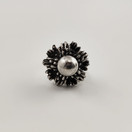 E.Granit & co.| Erik Granit |  vintage Sormus |  Hopeaa -70