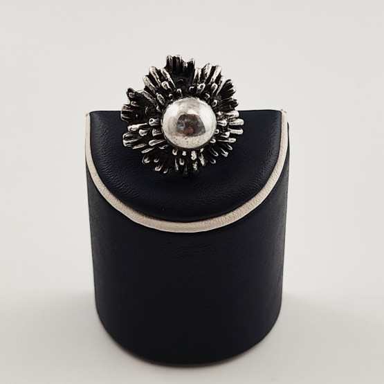 E.Granit & co.| Erik Granit |  vintage Sormus |  Hopeaa -70