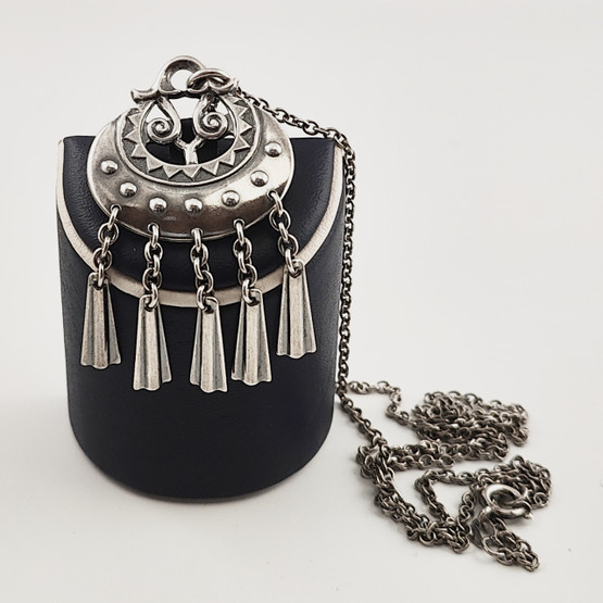 Kalevala Koru | (keskikoko) KUUTAR riipus | Kaulakoru | Hopeaa -96