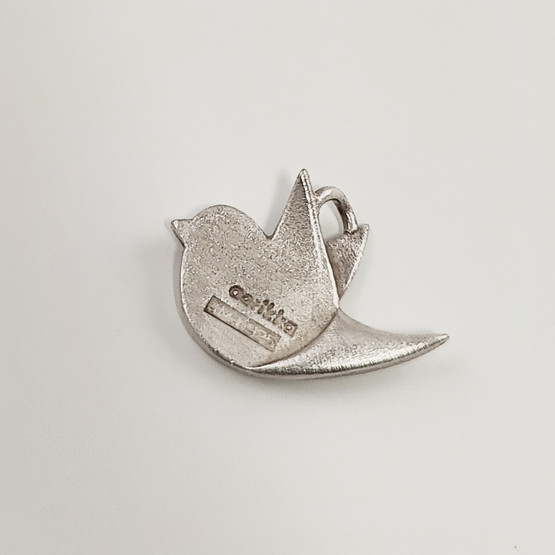 JMJ / AARIKKA | Design Kaija Aarikka | pieni LINTU Riipus |  Hopeaa 