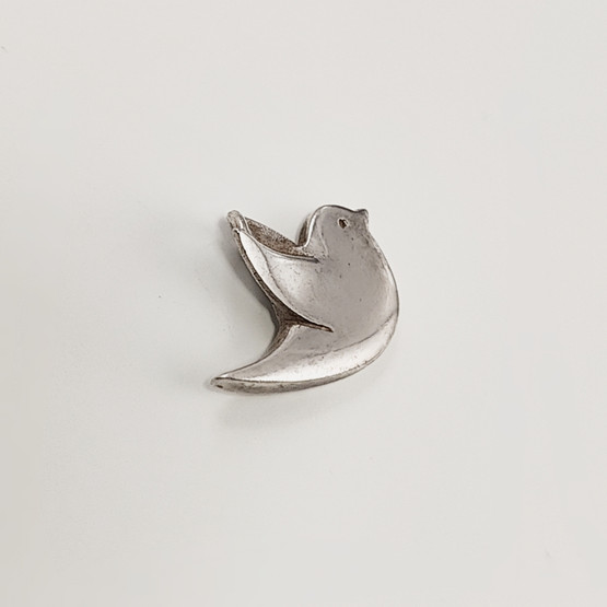 JMJ / AARIKKA | Design Kaija Aarikka | pieni LINTU Riipus |  Hopeaa 