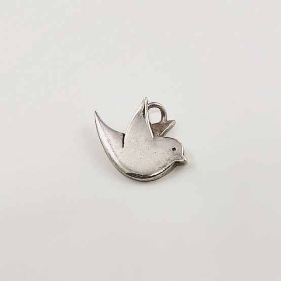 JMJ / AARIKKA | Design Kaija Aarikka | pieni LINTU Riipus |  Hopeaa 