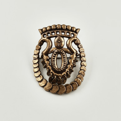 Kalevala Jewelry | Brooch -167 | Etelä-Pohjanmaa |  BRONZE