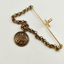 Kalevala Jewelry | ´Sun Leo ´ Tie pin | Bronze