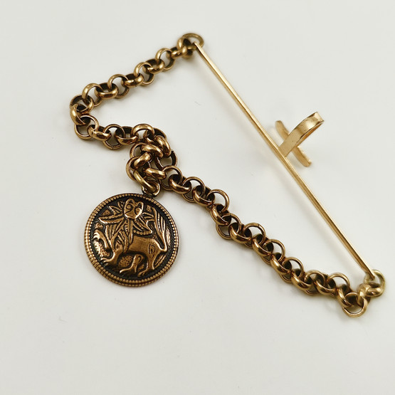 Kalevala Jewelry | ´Sun Leo ´ Tie pin | Bronze