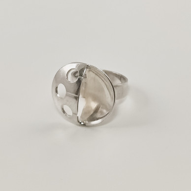 Kultasepät Salovaara ky | K.Sara | Vintage Sormus |  830 Hopeaa -70