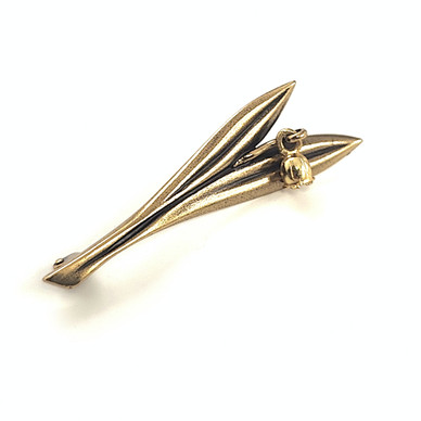 Kalevala Jewelry |  ´Lily of the Valley´ BROOCH | Bronze