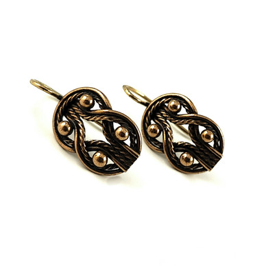 Kalevala Koru | Teljänneito -Korvakorut | Pronssia