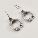 Kalevala Jewelry | ' Moose head' earrings | Sterling 