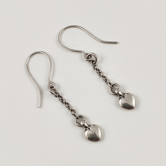 Kalevala Jewelry |  ' HEART ' earrings | Sterling