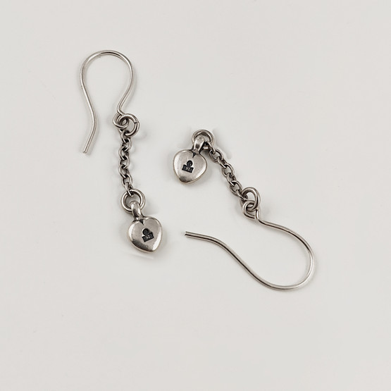 Kalevala Jewelry |  ' HEART ' earrings | Sterling