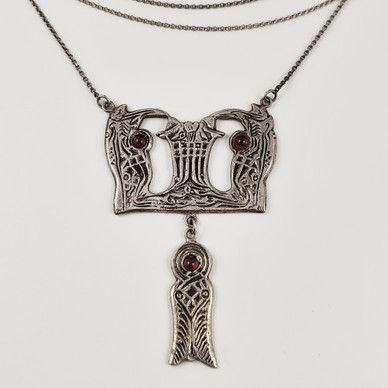 KKoy | POHJOLA -riipus | ISONKYRÖN kaulakoru |  830 Hopeaa