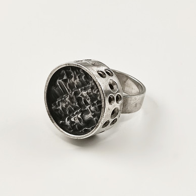 Kultateollisuus oy | Finnish vintager Ring | 17mm | 813 Silver -66