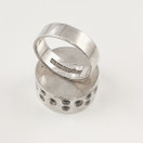 Kultateollisuus oy | Vintage sormus | 17mm | 813 Hopeaa -66
