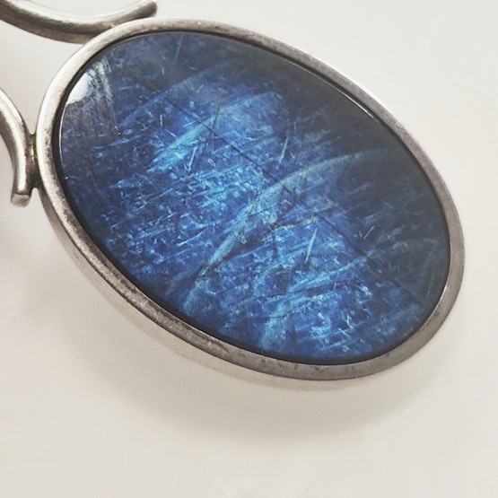 Kupittaan kulta oy | Elis Kauppi | Spektroliitti riipus | kaulakoru | Hopeaa -88