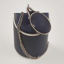 Kupittaan kulta oy | Elis Kauppi | Spektroliitti riipus | kaulakoru | Hopeaa -88