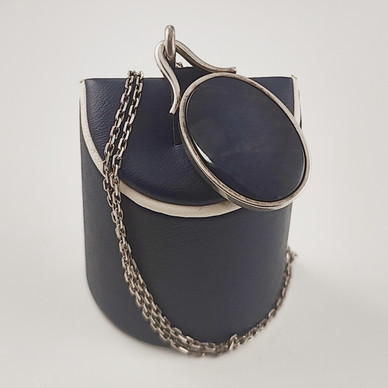 Kupittaan kulta oy | Elis Kauppi | Spektroliitti riipus | kaulakoru | Hopeaa -88