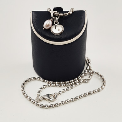 Kalevala Jewelry | Design by Kirsti Doukas | 'Vanamo' necklace | Sterling