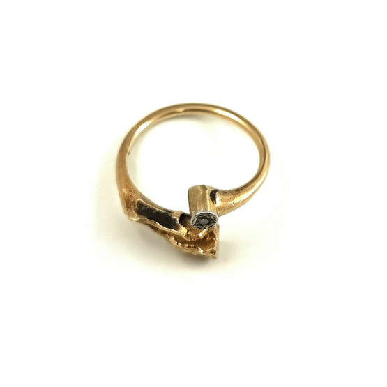 Lapponia | Björn Weckström | Timanttikaivo SORMUS | 0.02ct timantti | 750 Kultaa | -79