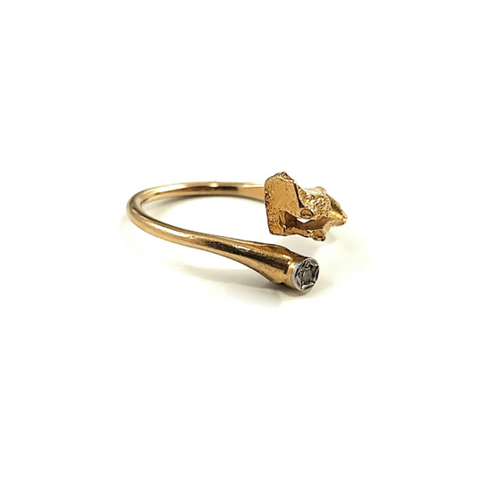 Lapponia | Björn Weckström | Timanttikaivo SORMUS | 0.02ct timantti | 750 Kultaa | -79