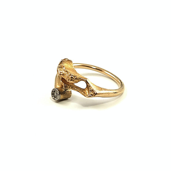 Lapponia | Björn Weckström | Timanttikaivo SORMUS | 0.02ct timantti | 750 Kultaa | -79
