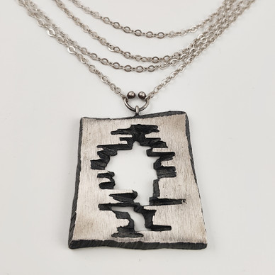 Kultasepät Sten & Laine | Karl Laine | Kaulakoru | iso Riipus | 830 Hopeaa -71