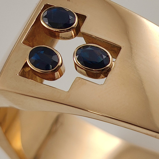 Jorma Laine | Finland goldsmiths |  Awesome Bracelet | 585 Gold |  -65
