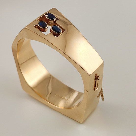 Jorma Laine | Finland goldsmiths |  Awesome Bracelet | 585 Gold |  -65