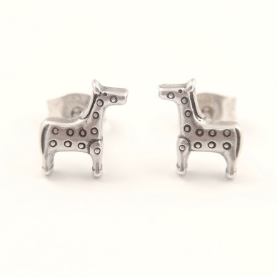 Kalevala Jewelry | POEM HORSE  -earrings | Sterling