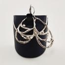 Goldsmiths Sten & Laine | Karl Laine |  Earrings | Finnish vintage jewelry | 830 SILVER -70
